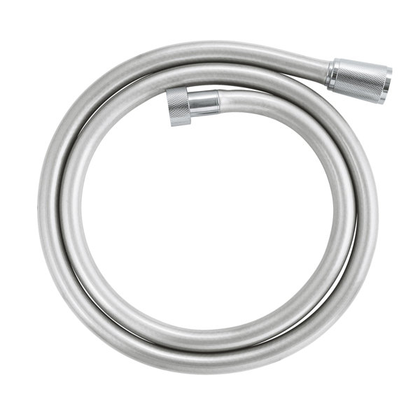 GROHE VitalioFlex Silver LongLife QuickFix shower hose, 1250mm